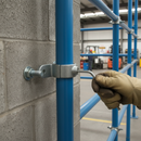 Dim Gray Premium Double Lugged Fixing Bracket for 42.4mm Tube - Robust and Versatile Panel Mounting Solution