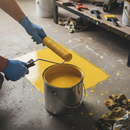 Dark Slate Gray Premium Yellow High Build Vinyl Paint 5L - Non-Drip, Quick Drying, Chemical Resistant Finish for Exterior Use