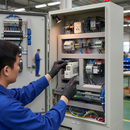 Dark Gray Premium 24V Power Supply for Wireless Safety Edge Sensors with High-Performance Reliability