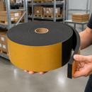 Self-Adhesive Neoprene/EPDM Sponge Strip – Closed-Cell Rubber Sealing Tape