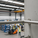 Dark Gray Premium Heavy Duty Rail Support for 48.3mm Tube - Durable 2.6mm Thickness - High-Quality Professional Grade for Industrial and Commercial Applications