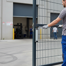 Gray Professional Compact Hydraulic Gate Closer for Gates up to 75kg, Adjustable Speed, and Durable Powdercoated Aluminium Casing