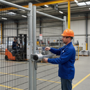 Dark Sea Green Professional Chain Link Bracket for Heavy Duty Gate Closers with Aluminium Anodized Finish and Easy Installation Features