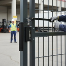 Gray Premium Hydraulic Gate Closer with Micro Adjustment and Compact Design for Outdoor Use
