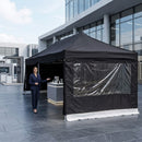 Dark Slate Gray Heavy-Duty 8m x 4m Commercial Pop-Up Gazebo | Industrial Waterproof Event Shelter