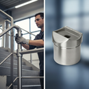 Dim Gray Premium 304 Stainless Steel Tube Saddle 42.4mm x 42.4mm x 2mm for Secure Connections