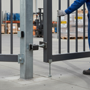 Dark Gray Premium 3 Way Adjustable Hinge Eyebolt M20 130mm for Gates with Galvanized Finish