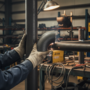 Dark Slate Gray Premium 90° Weld Bend for 42.4mm Outside Diameter Tube - Durable and Strong for Handrailing and Tubular Constructions