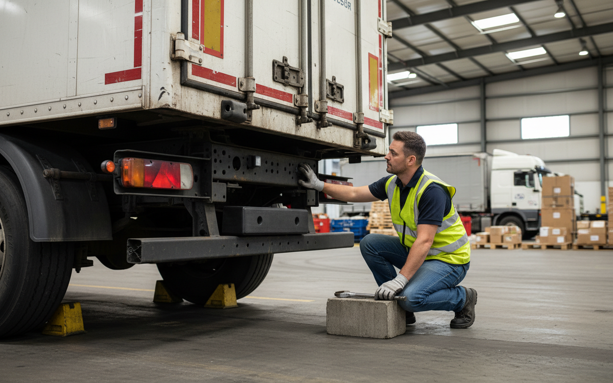 Heavy Duty Rubber HGV Bumper for Light and Heavy Goods Vehicles - 425 ...