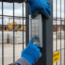 Dark Slate Gray Premium Weather Resistant Key Pad with External Relays and Stainless Steel Push Buttons, IP68 Rated for Extreme Conditions