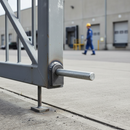 Gray Premium 16mm Weld-On Gate Eye for Heavy Duty Applications - Durable Metal Construction