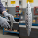 Dark Slate Gray Premium High-Performance Lily Leaf 150mm x 28mm with 1mm Thickness for Versatile Applications