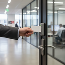 Gray Premium Entry Card for High-Performance Entry Systems - Secure Access Solution - High-Quality Professional Grade for Industrial and Commercial Appl...