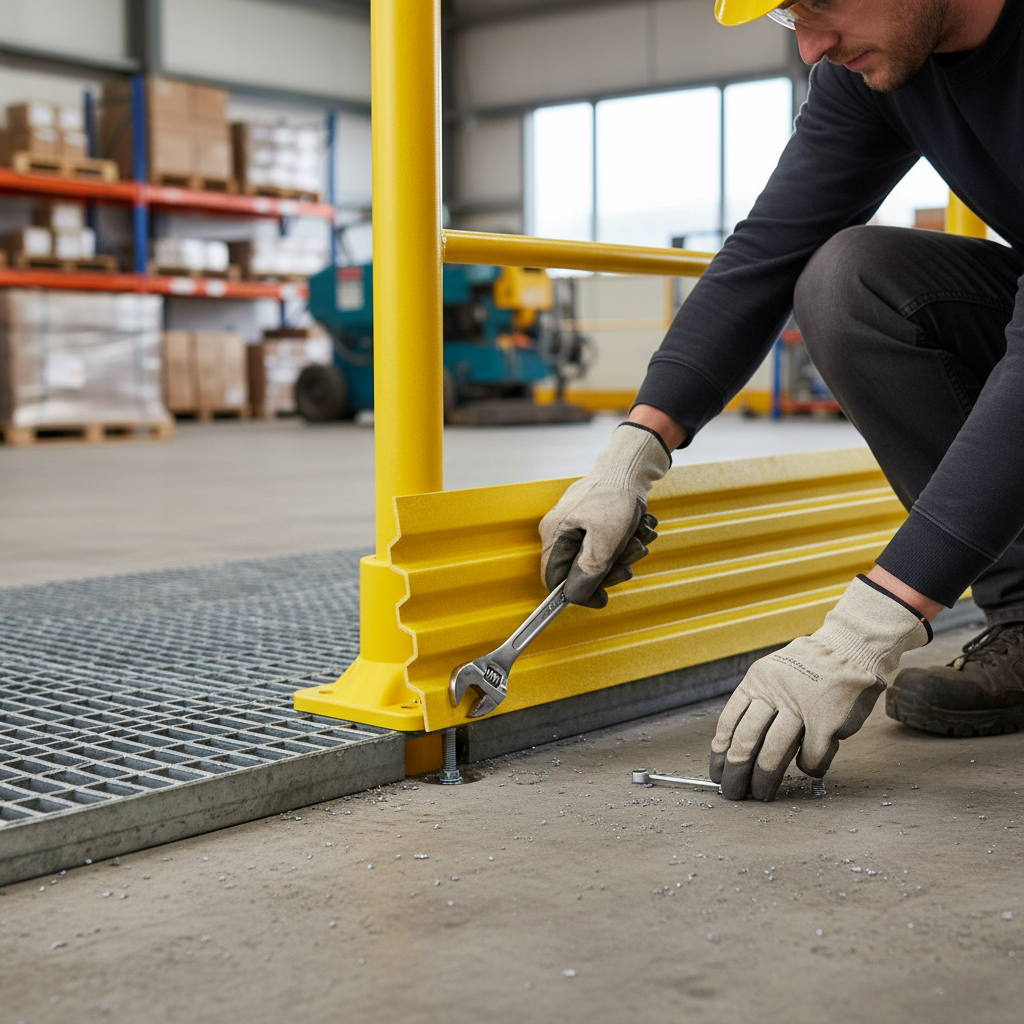 Toe Plate Riser Premium GRP Toe Plate 3000mm - Heavy Duty Water Drainage Compliant Des