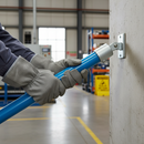 Slate Gray Professional Swivel Angle Wall Flange Fixing for 42.4mm Tube - Durable and Reliable Fitting for Angled Tubes