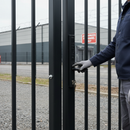 Dark Gray Premium Battery Powered Single Sided Code Lock for 50mm Profiles - Weatherproof, LED Keypad and 100 User Codes