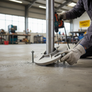 Slate Gray Premium 316 Stainless Steel Post Base Plate - 120mm Diameter for 48.3mm Tube with Adjustable Slotted Holes