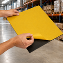 1mm Black Self-Adhesive Rubber Sheet – Heavy Duty Flexible Rubber with Peel & Stick Backing