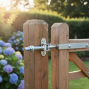 Sienna Premium Adjustable Gate Hinge with Back Plate 140x40mm, M20 x 138mm Thread, Maximum Load 500kg