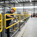 Gray Premium GRP Handrail Tube 50mm Diameter and 3500mm Length for Safety Applications