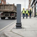 Gray Premium Box Section Collar for 80 x 80mm Square - 120mm High and 120mm Wide for Secure Fit