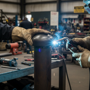 Black Premium Weld Cap for 114.3mm Tube - High-Performance Welding Accessory - High-Quality Professional Grade for Industrial and Commercial Applications
