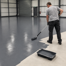 Dim Gray Heavy Duty Quick Dry Floor Paint | Durable Garage, Workshop & Industrial Floor Coating for Concrete, Stone, Brick, Wood & Metal Surfaces