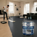 Dark Slate Gray Decorative Wood Floor Paint – Durable Matt Finish Acrylic Coating for Interior & Exterior Wooden Floors