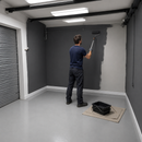 Dark Gray Garage Wall Coating Paint – Durable One-Pack Acrylic Paint for Concrete, Brick and Breeze Block Walls