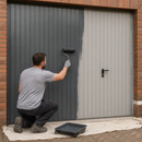 Dim Gray Garage Door Paint | High Gloss Metal & uPVC Paint | UV Resistant Exterior Coating