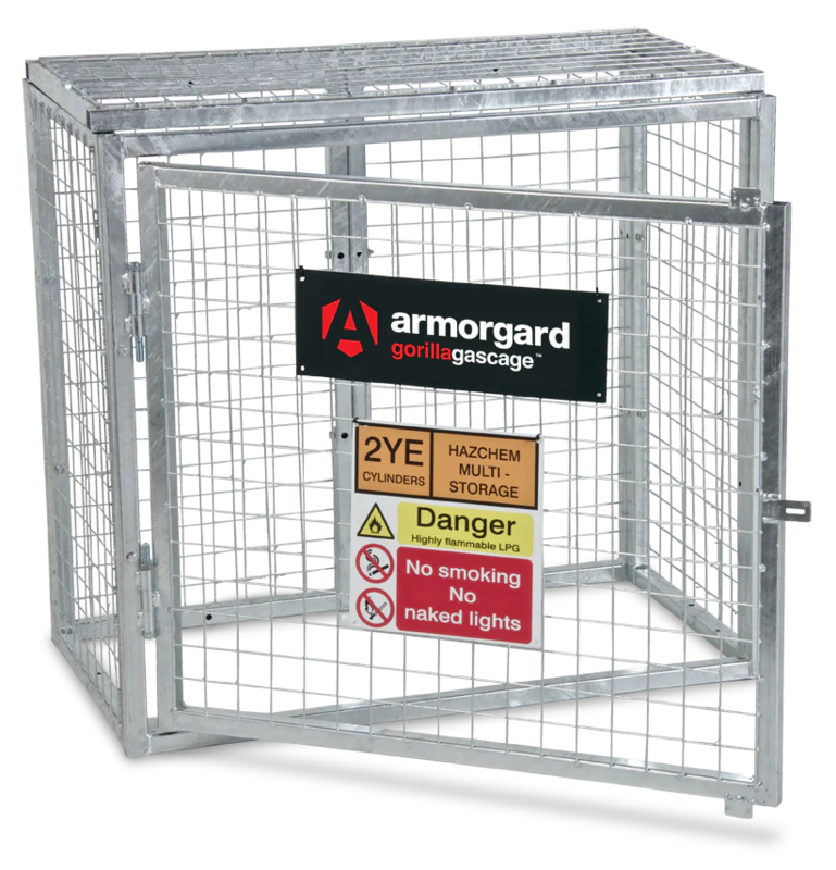 Dark Gray Armorgard Gorilla Gas Cage 1012x563x931