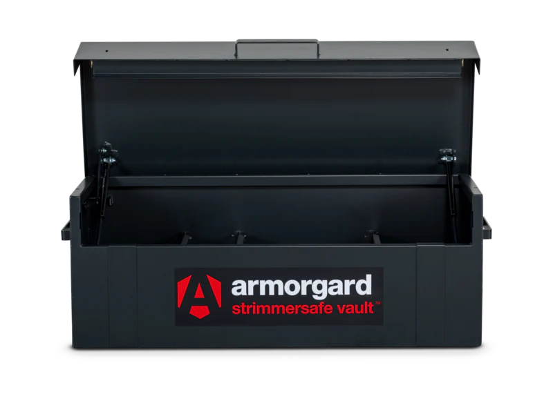 Black Armorgard StrimmerSafe Vault - 1275mm x 515mm x 450mm