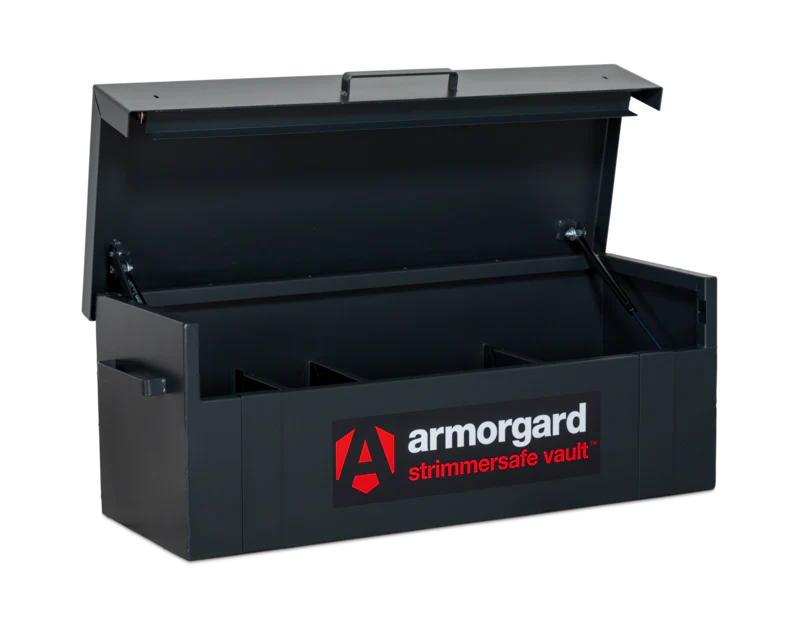 Black Armorgard StrimmerSafe Vault - 1275mm x 515mm x 450mm