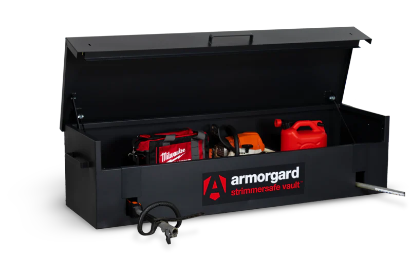 Black Armorgard StrimmerSafe Vault - 1800mm x 555mm x 445mm