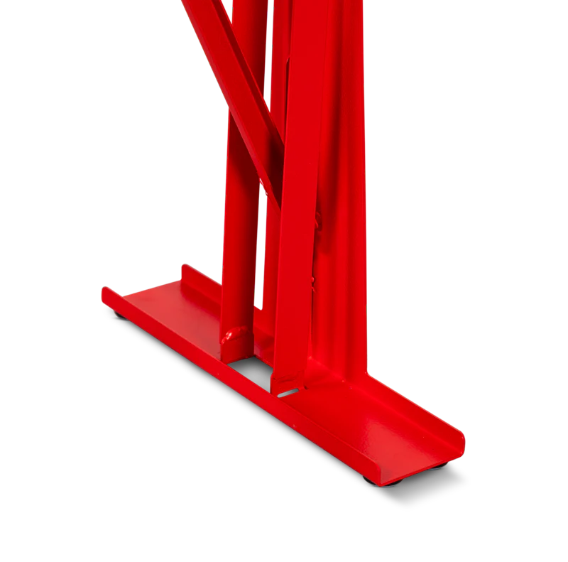 Red Heavy-Duty Expandable Safety Barrier (450mm x 300mm x 950mm)
