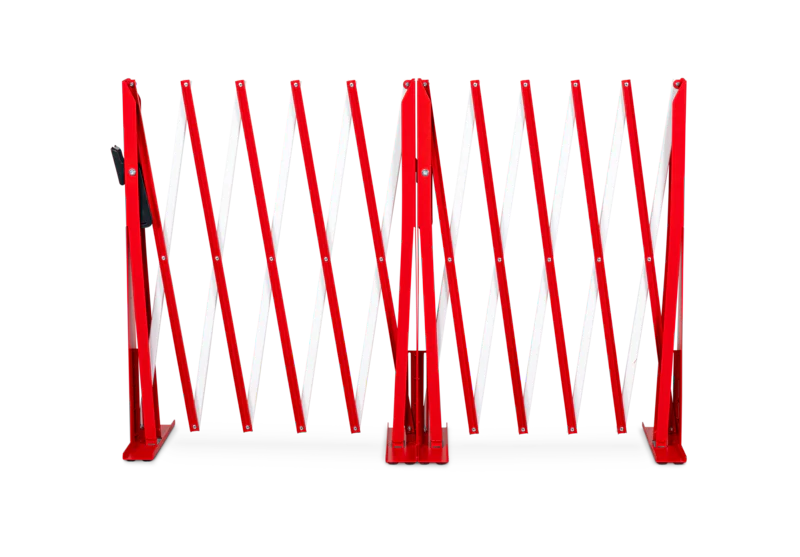 White Smoke Heavy-Duty Expandable Safety Barrier (450mm x 300mm x 950mm)