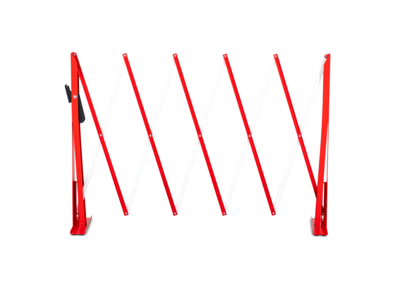 White Smoke Heavy-Duty Expandable Safety Barrier (450mm x 300mm x 950mm)