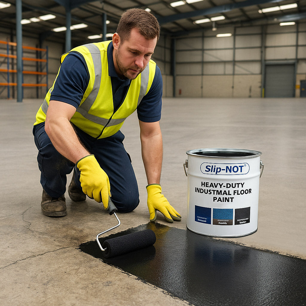 Rosy Brown Heavy-Duty Industrial Floor Paint for Maximum Durability