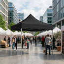 Dark Gray Industrial Canopy 3m x 3m – Heavy Duty Waterproof Shelter – Multiple Colours – Outdoor & Commercial Use