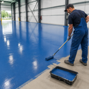 Steel Blue Heavy Duty Quick Dry Floor Paint | Durable Garage, Workshop & Industrial Floor Coating for Concrete, Stone, Brick, Wood & Metal Surfaces