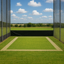 Olive Drab Heavy-Duty Skirt for Static Net & Frame – 0.5m High