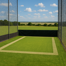 Olive Drab Heavy-Duty Skirt for Static Net & Frame – 0.5m High