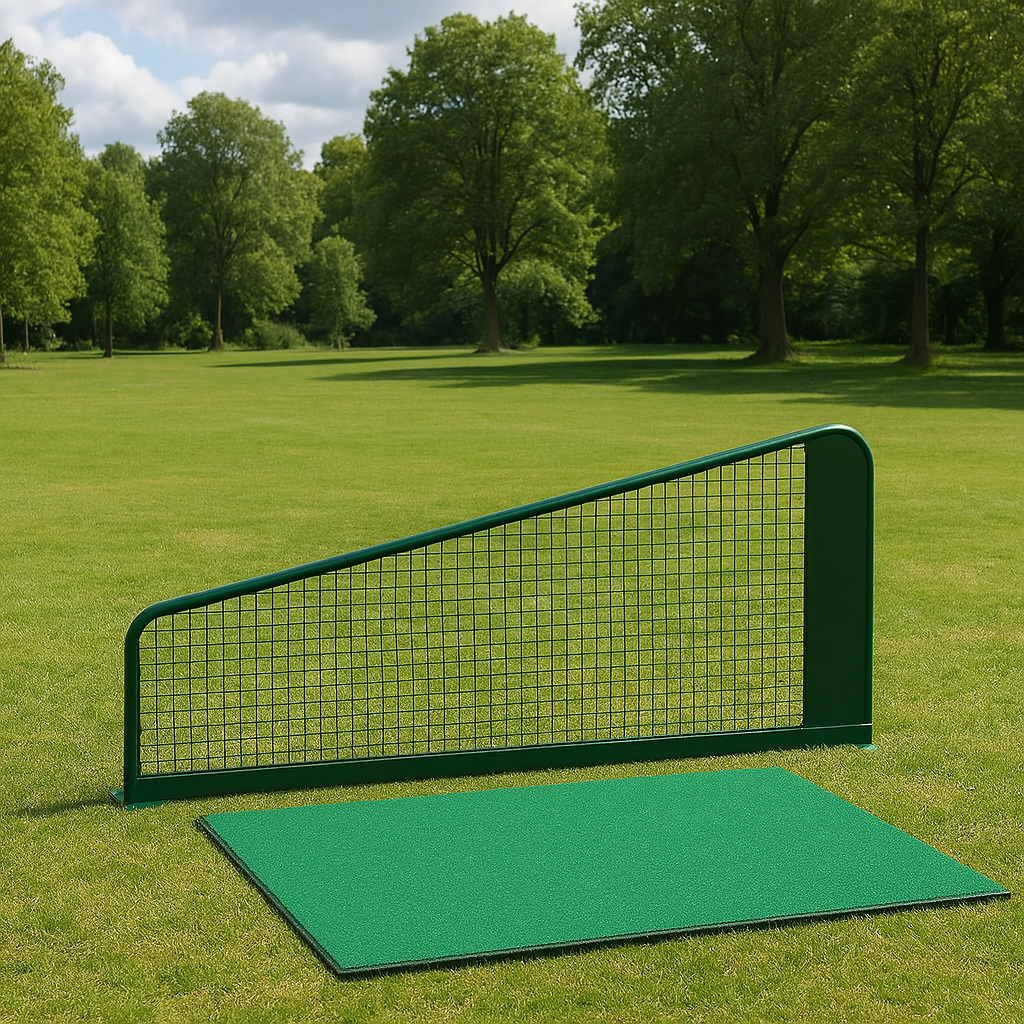 Olive Drab Durable Green Galvanised Steel Bay Divider for Golf Courses