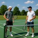 Dark Olive Green High-Density Standard Tennis Court Surround Mesh - 2m x 18.25m