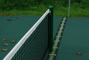 Dark Slate Gray Durable Tennis Court Cover for Debris Protection & Frost Guard
