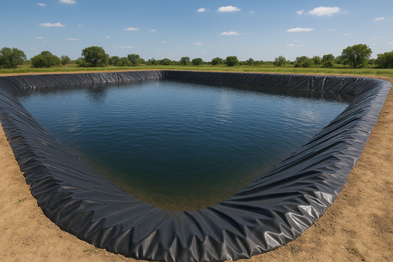 Dark Slate Gray Heavy Duty HDPE Pond Liner 40Year Guarantee Free Underlay