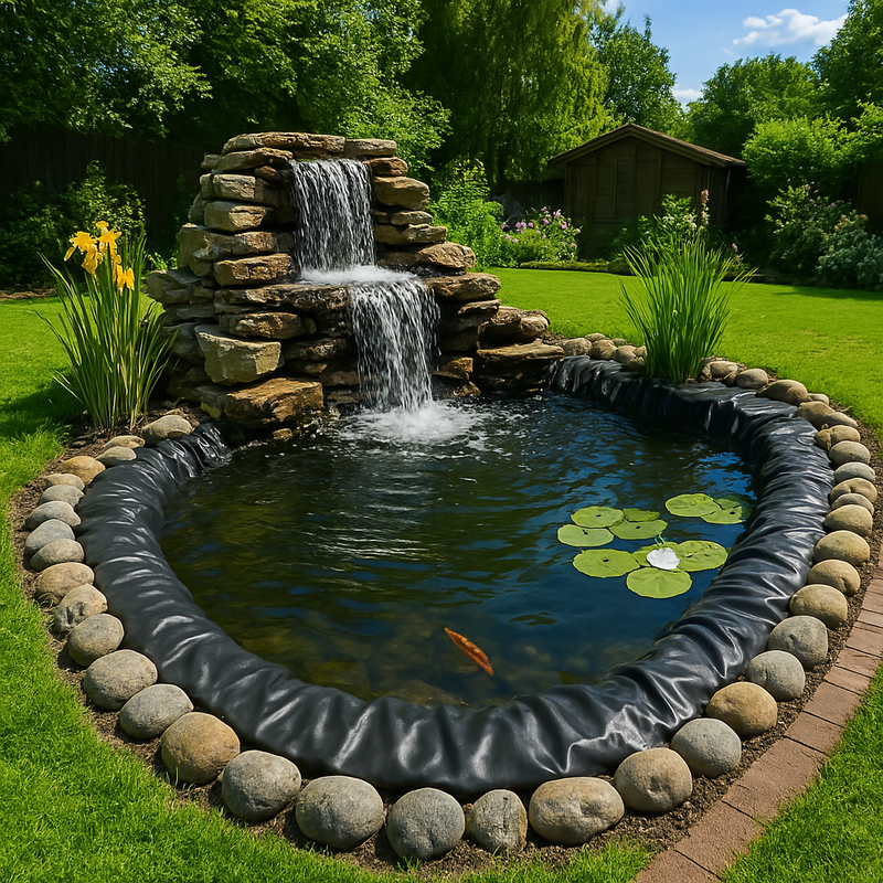 Dark Slate Gray Heavy Duty UV Resistant EPDM Pond Liner