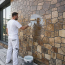 Dim Gray Exterior Weatherguard Masonry Paint – Two-Part UV Stable Wall Coating for Concrete, Brick, Render & Stone