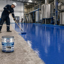 Dark Slate Blue Heavy Duty Acid Resistant Epoxy Floor Coating | Chemical & Solvent Resistant Industrial Paint