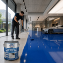 High Gloss Epoxy Showroom Floor Paint – Two-Part Solvent-Free Epoxy Resin Coating for Showrooms, Garages, Warehouses & Commercial Floors